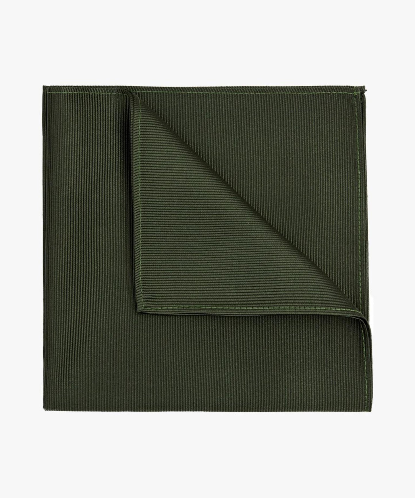 Donkergroene zijden pochet Profuomo - PP5N00002C-D-F-O-U