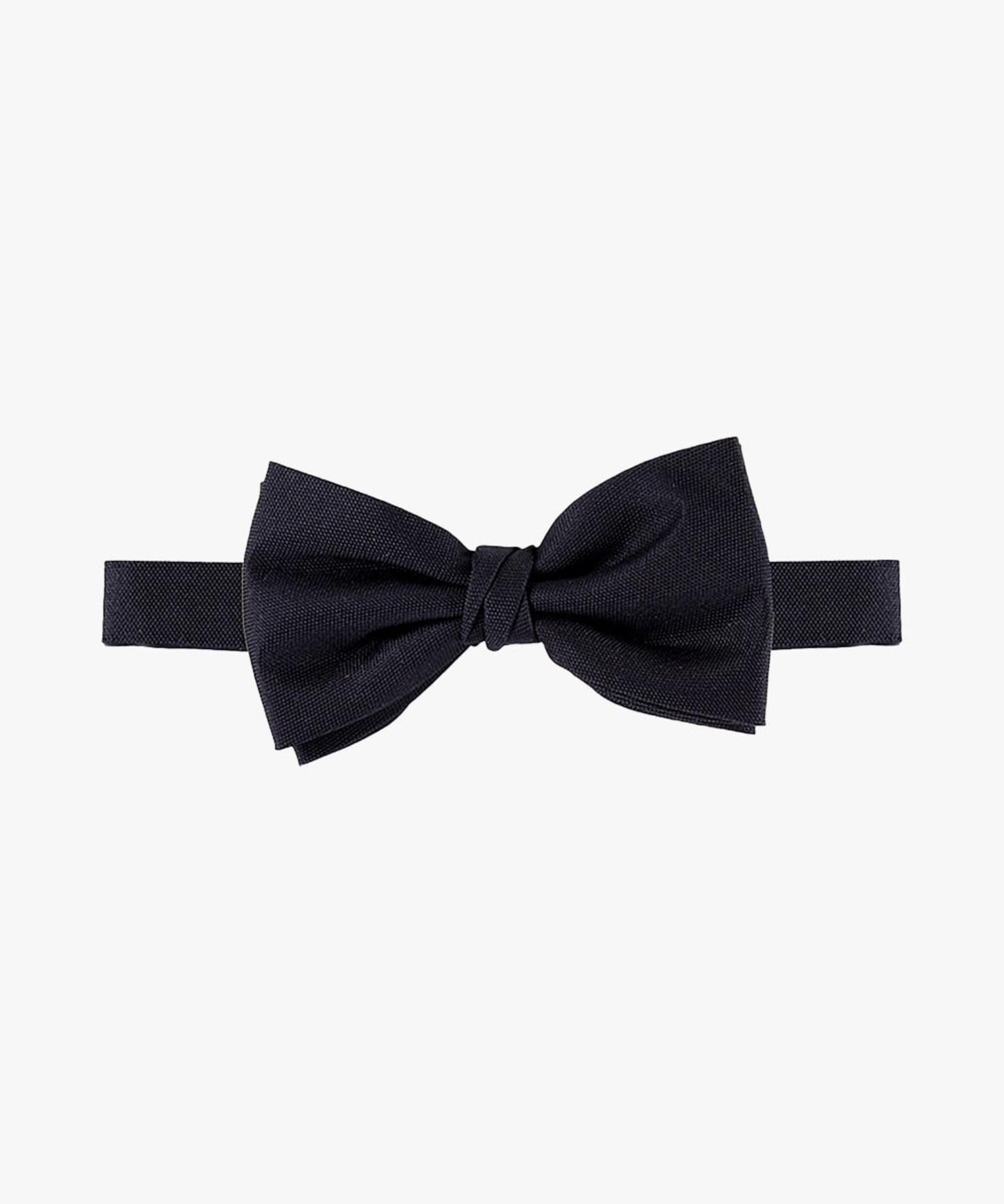 Black oxford silk bowtie Profuomo - PP5V00001A-B