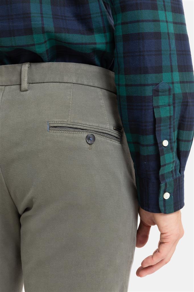 Brown cotton slim fit trousers Sidney Zilton - 18/471