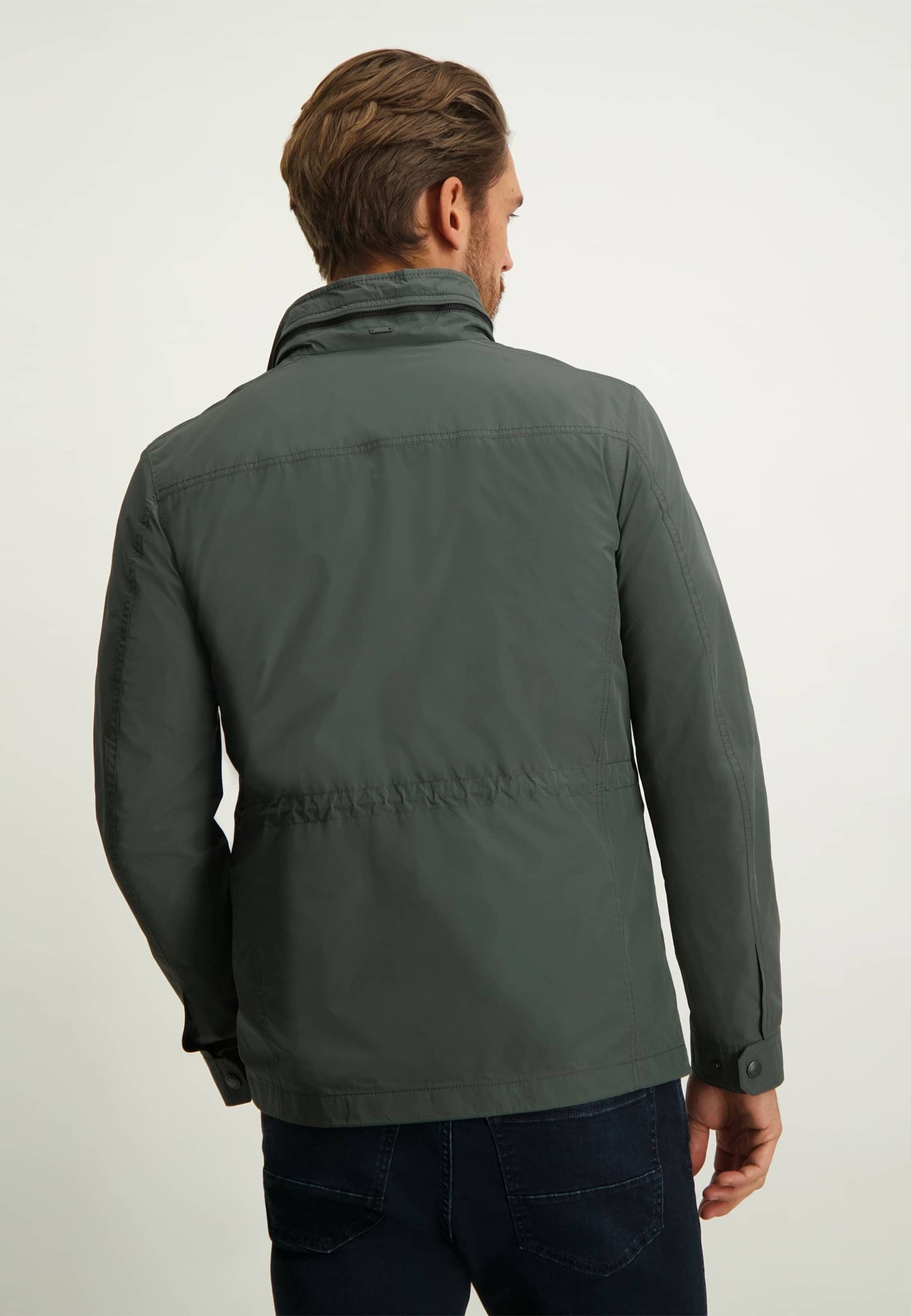 Groene lichte outdoor jas State of Art - 13832/3700
