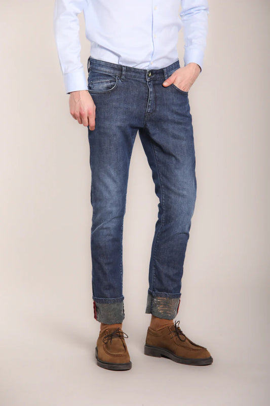 Indigo slim fit jeans Mason's - Harris DE10S13/006