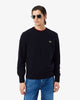 Navy woolen crew neck pullover Lacoste - AH2916-53/166