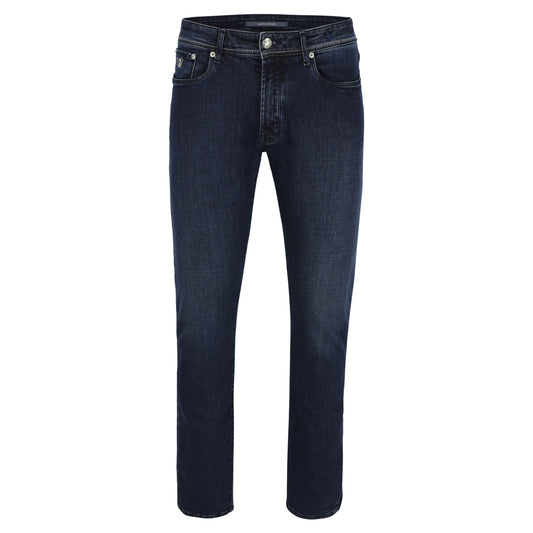 Dark indigo slim fit jeans Atelier Noterman - 1484/101