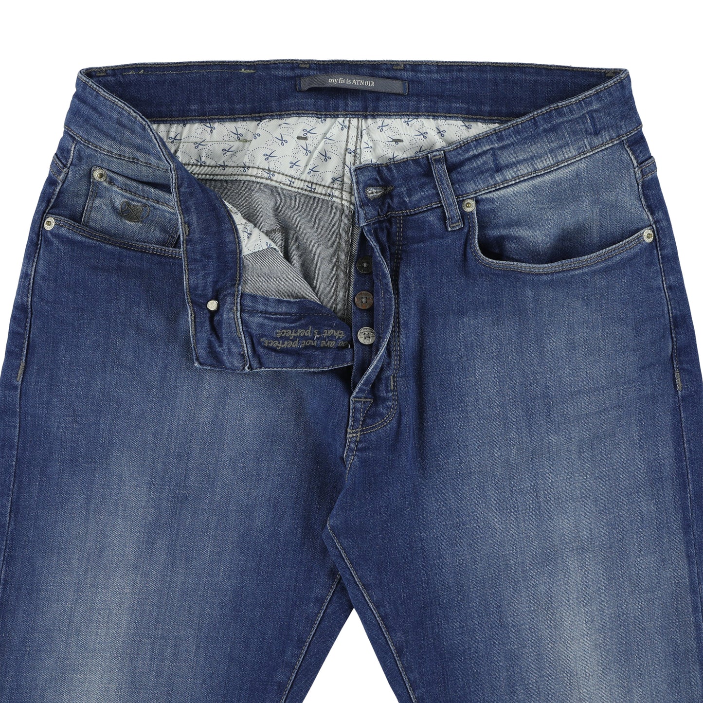 Indigo regular fit jeans Atelier Noterman - 1484/102