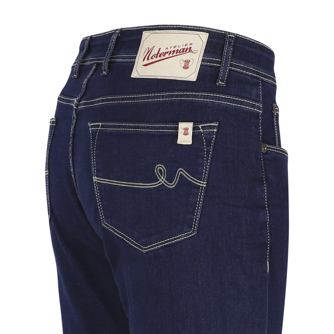 Donkerindigo slim fit jeans Atelier Noterman - ATN01S-A104 1925/112