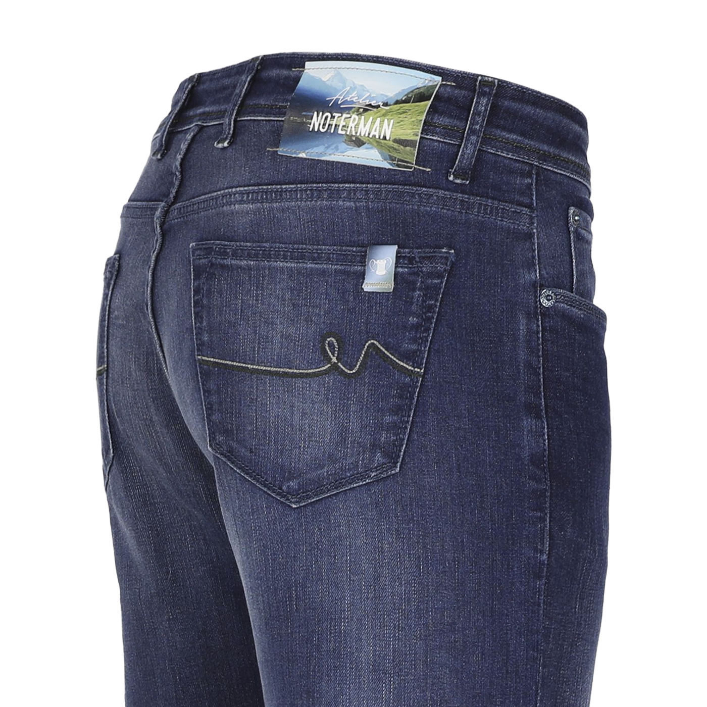 Indigo slim fit jeans Atelier Noterman - ATN01S-A114 0638/102