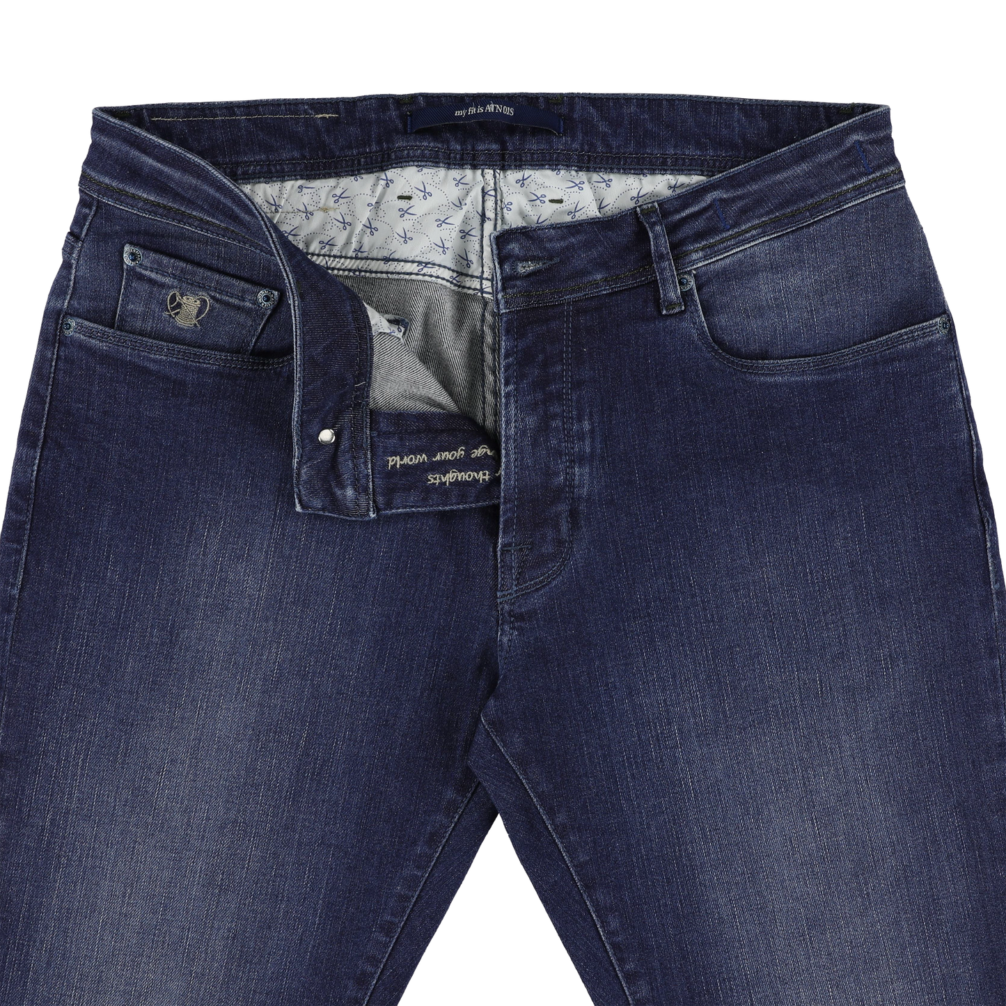 Indigo slim fit jeans Atelier Noterman - ATN01S-A114 0638/102