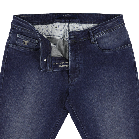 Indigo slim fit jeans Atelier Noterman - ATN01S-A114 0638/102