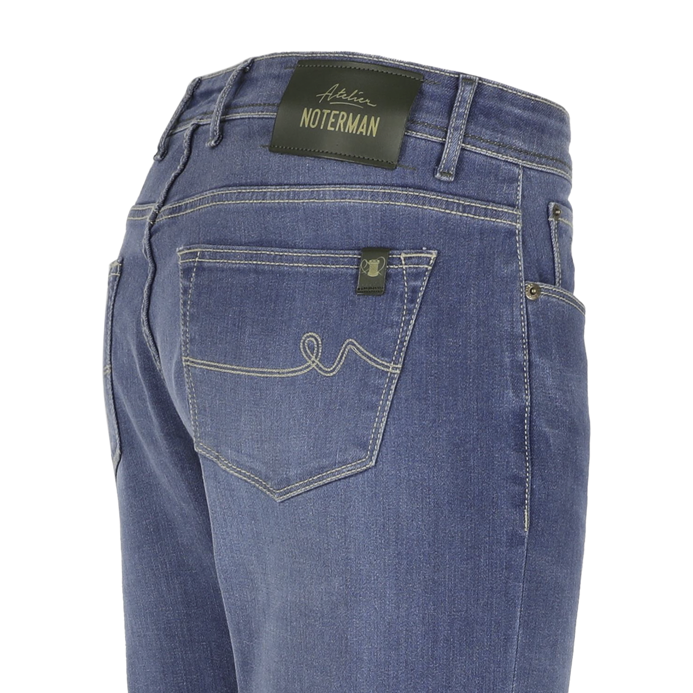 Blue grey slim fit jeans Atelier Noterman - ATN01S-A115 0638/115
