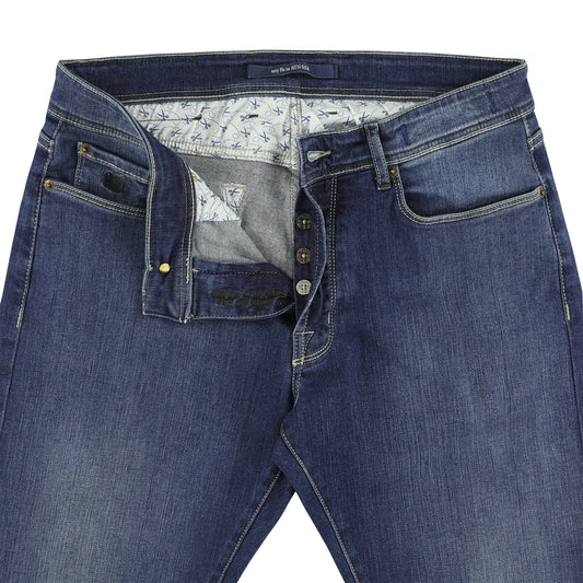 Indigo regular fit jeans Atelier Noterman - ATN01RG-A09 0638/102