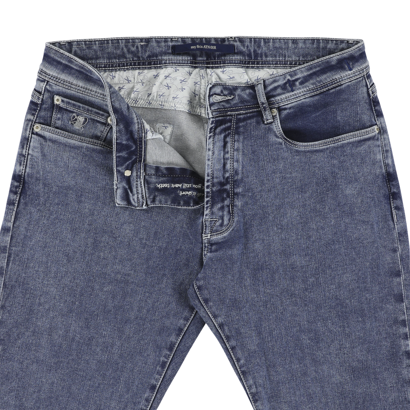 Indigo regular fit jeans Atelier Noterman - ATN01RG-A111 2003/102