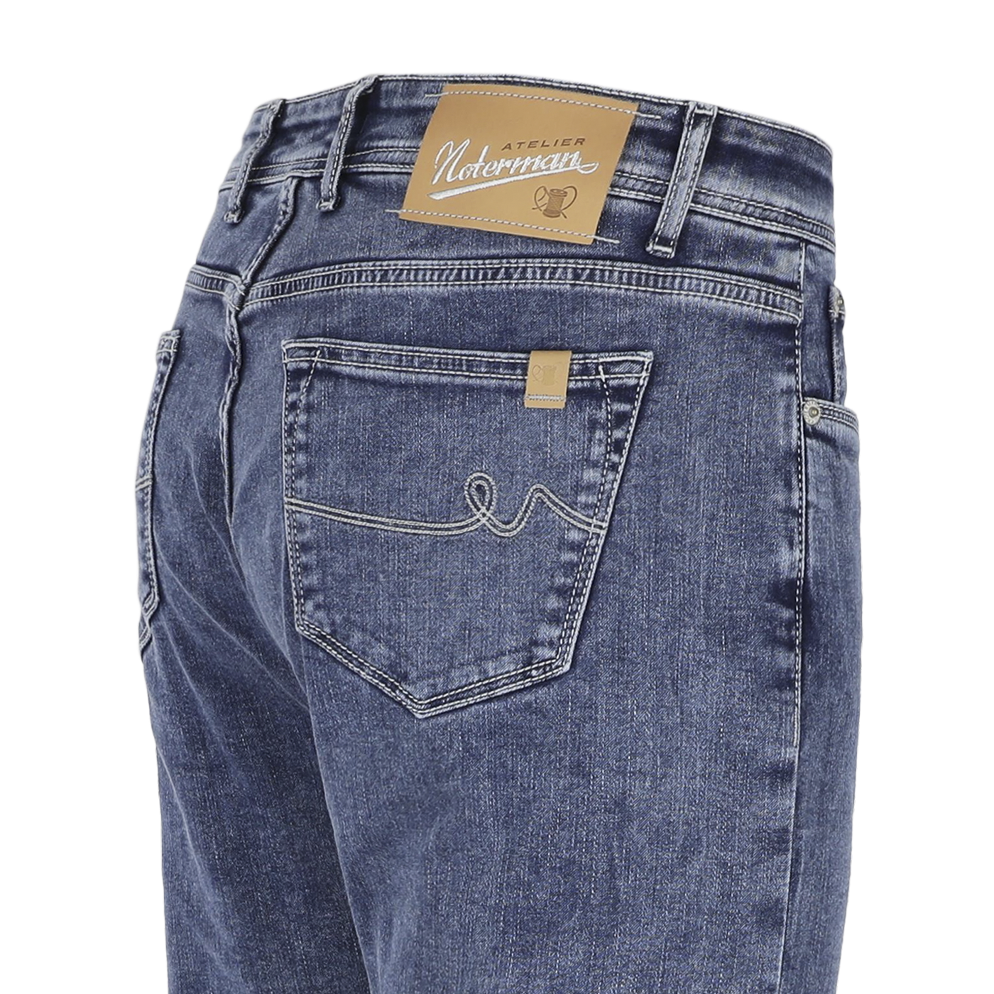 Indigo regular fit jeans Atelier Noterman - ATN01RG-A111 2003/102