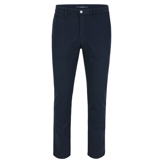 Navy cotton slim fit trousers Atelier Noterman - 1589/229