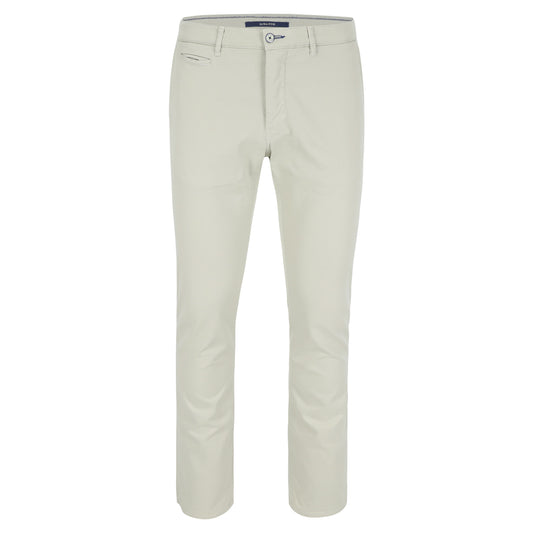 Ecru cotton slim fit trousers Atelier Noterman - ATN05-A85 1589/706