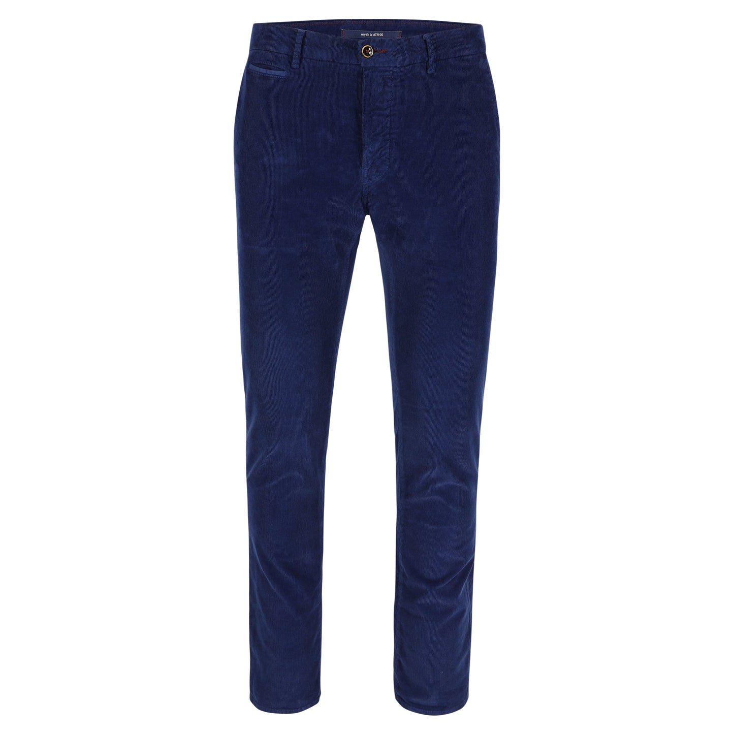 Blue corduroy slim fit trousers Atelier Noterman - 1585/220