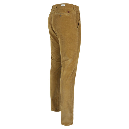 Camel corduroy slim fit trousers Atelier Noterman - 1585/518
