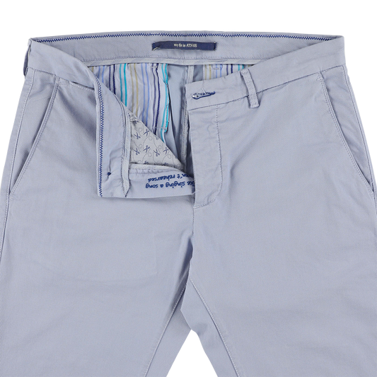 Light blue slim fit trousers Atelier Noterman - ATN05-A76 1878/234