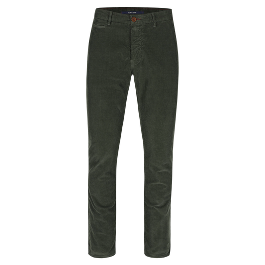 Green corduroy slim fit trousers Atelier Noterman - ATN05-A78 1585/372