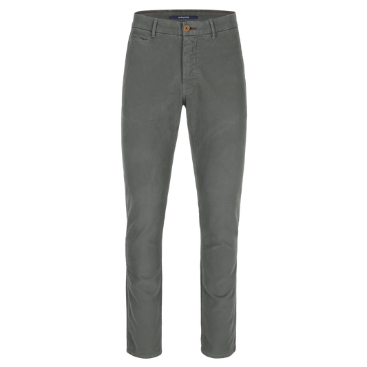 Dark grey cotton slim fit trousers Atelier Noterman - ATN05-A78 1803/935