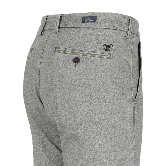 Lichtgrijze slim fit broek Atelier Noterman - ATN05-A90 1937/725