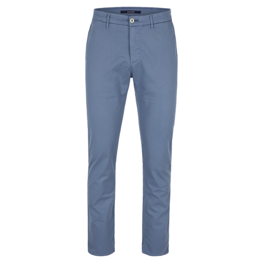 Blue cotton slim fit trousers Atelier Noterman - ATN05-A85 1589/233