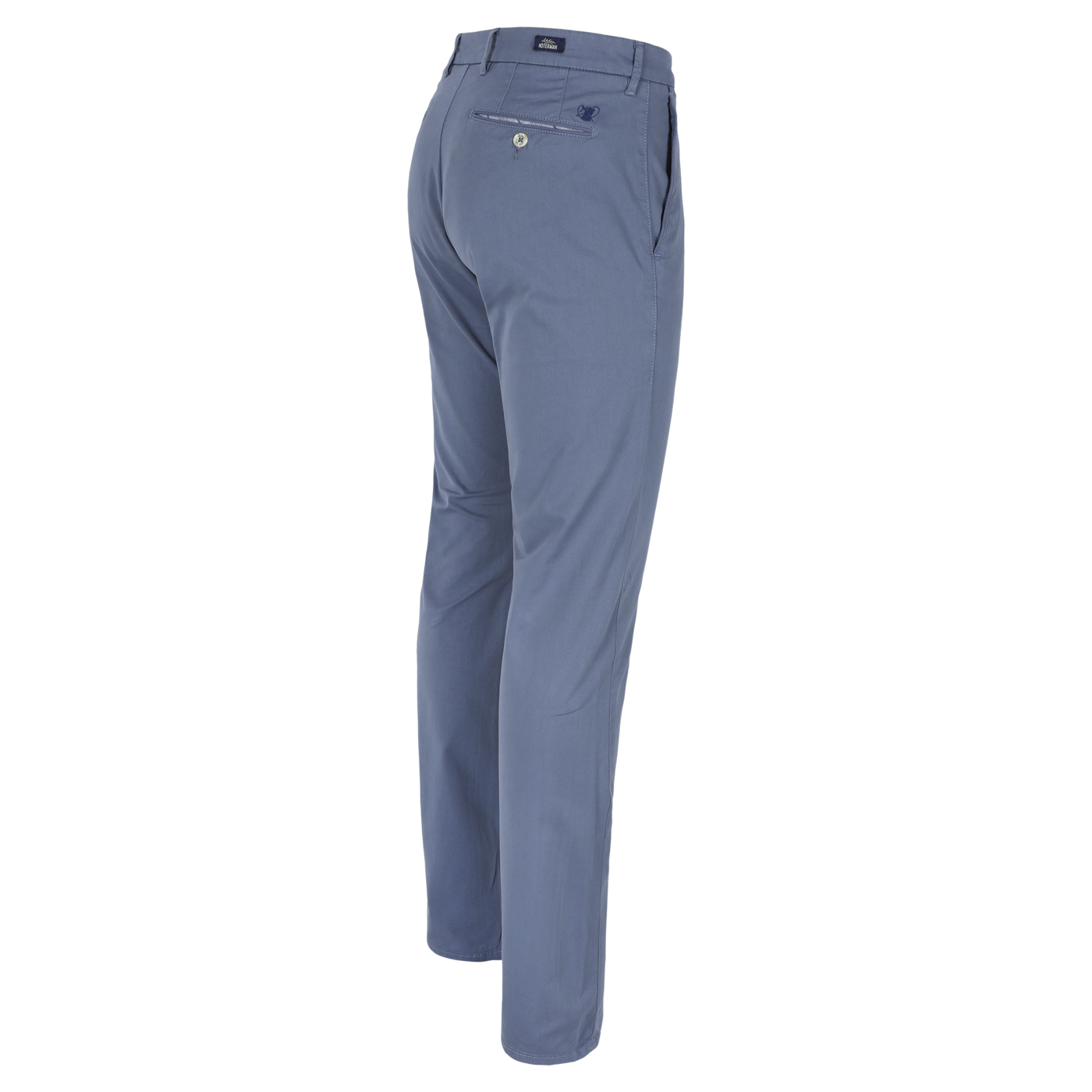 Blue cotton slim fit trousers Atelier Noterman - ATN05-A85 1589/233