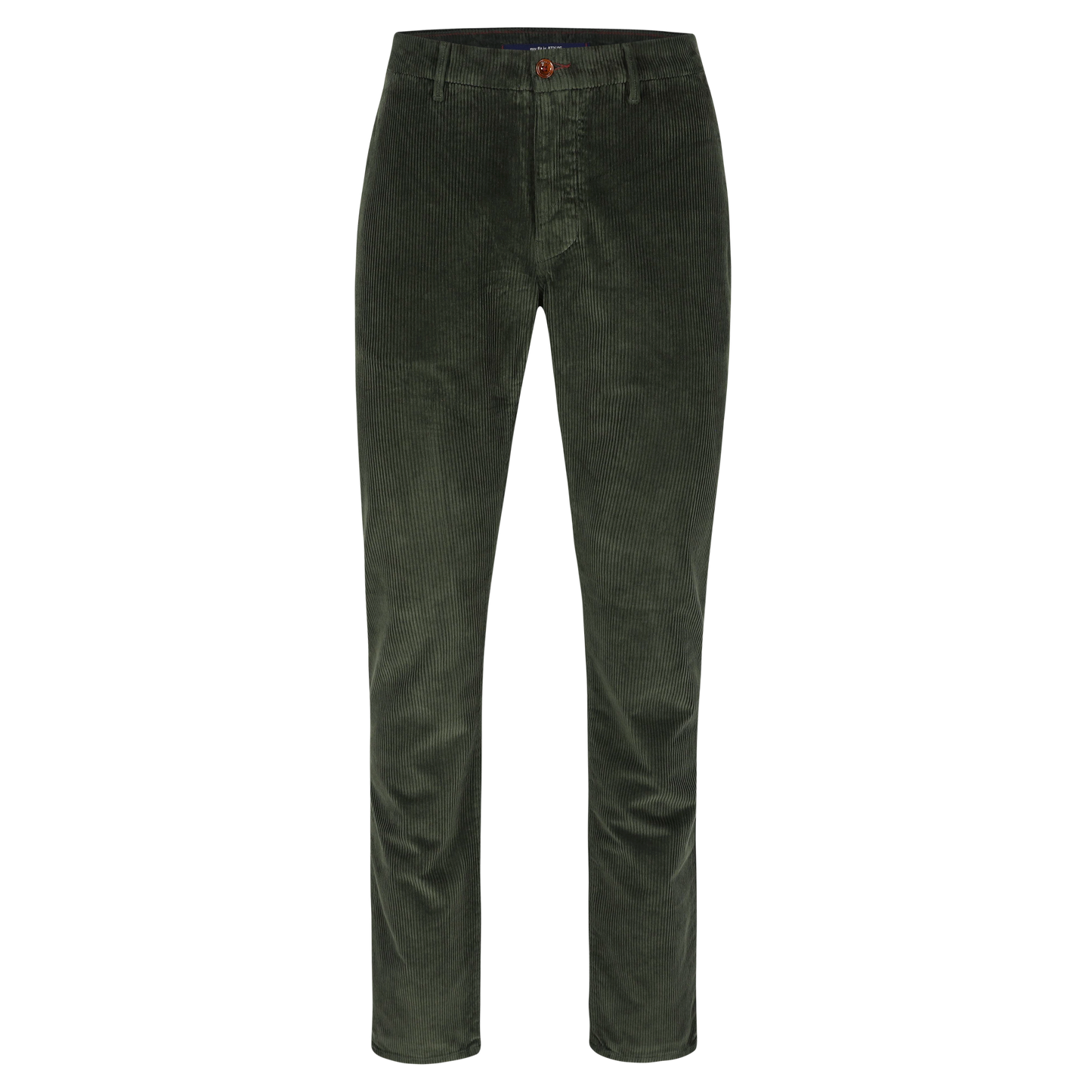 Dark green corduroy slim fit trousers Atelier Noterman - ATN05-A89 2052/333