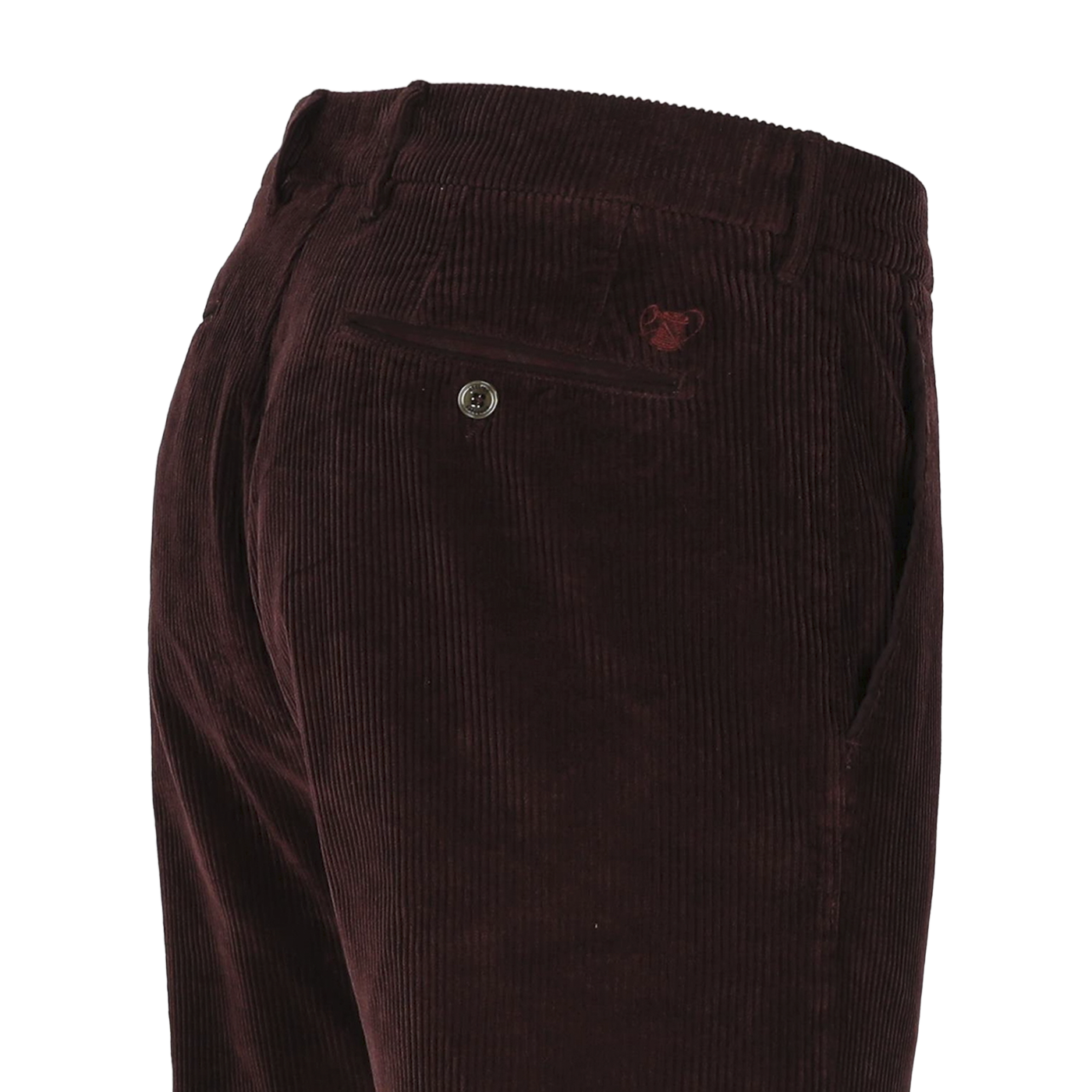Dark green corduroy slim fit trousers Atelier Noterman - ATN05-A89 2052/333
