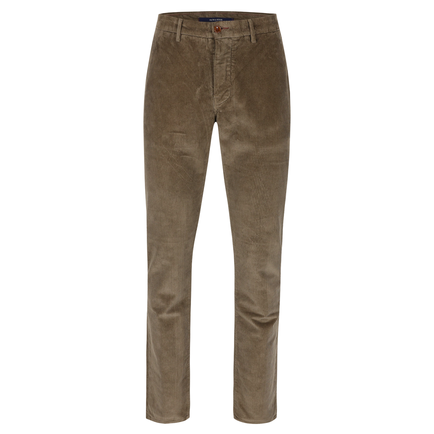 Dark green corduroy slim fit trousers Atelier Noterman - ATN05-A89 2052/333