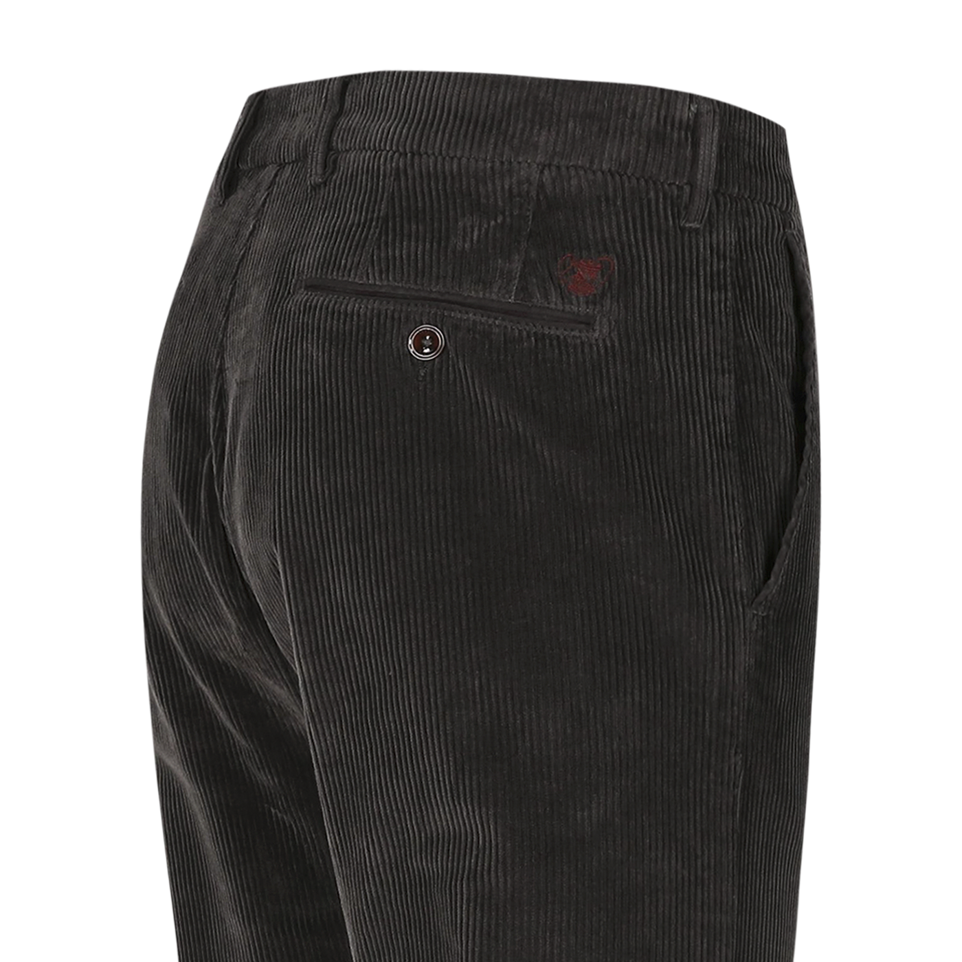 Dark green corduroy slim fit trousers Atelier Noterman - ATN05-A89 2052/333