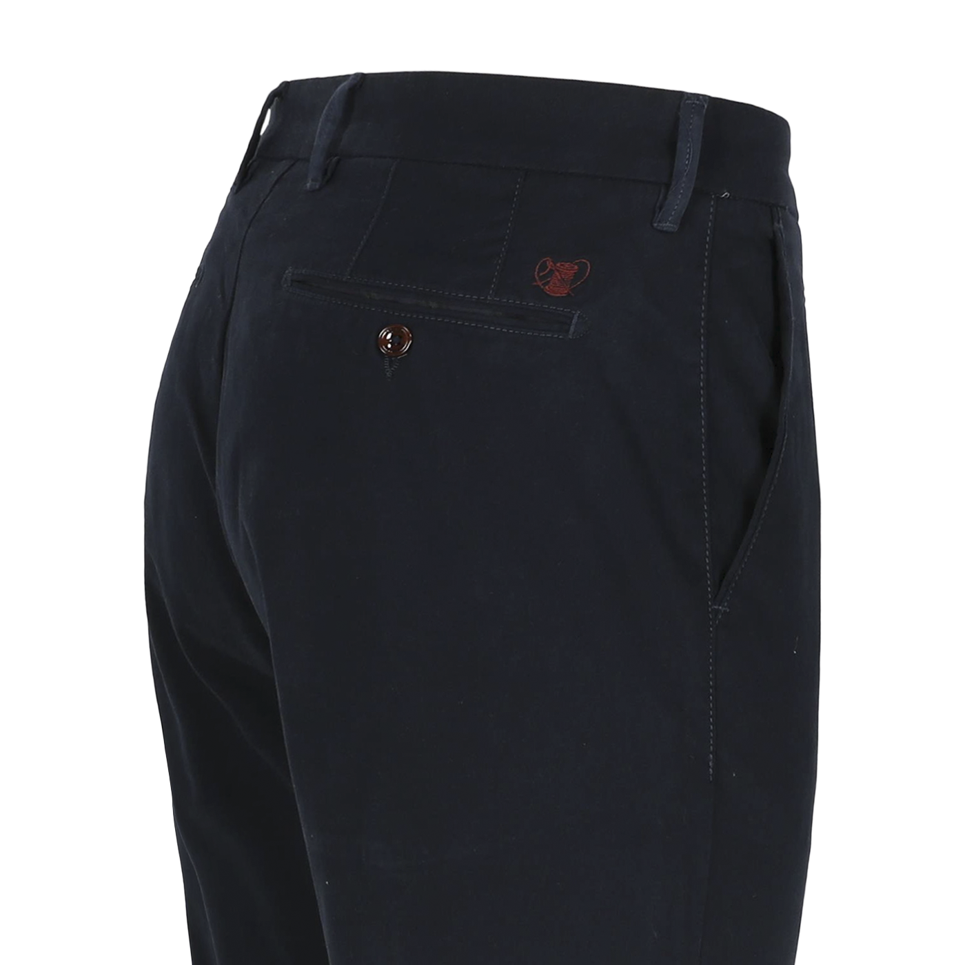 Navy cotton slim fit trousers Atelier Noterman - ATN05-A89 2049/240