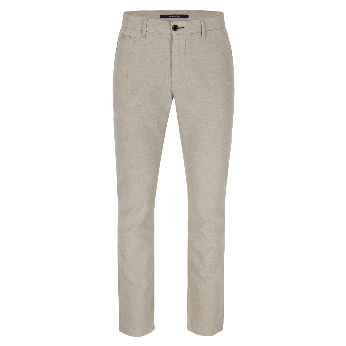 Light grey slim fit trousers Atelier Noterman - ATN05-A90 1937/725