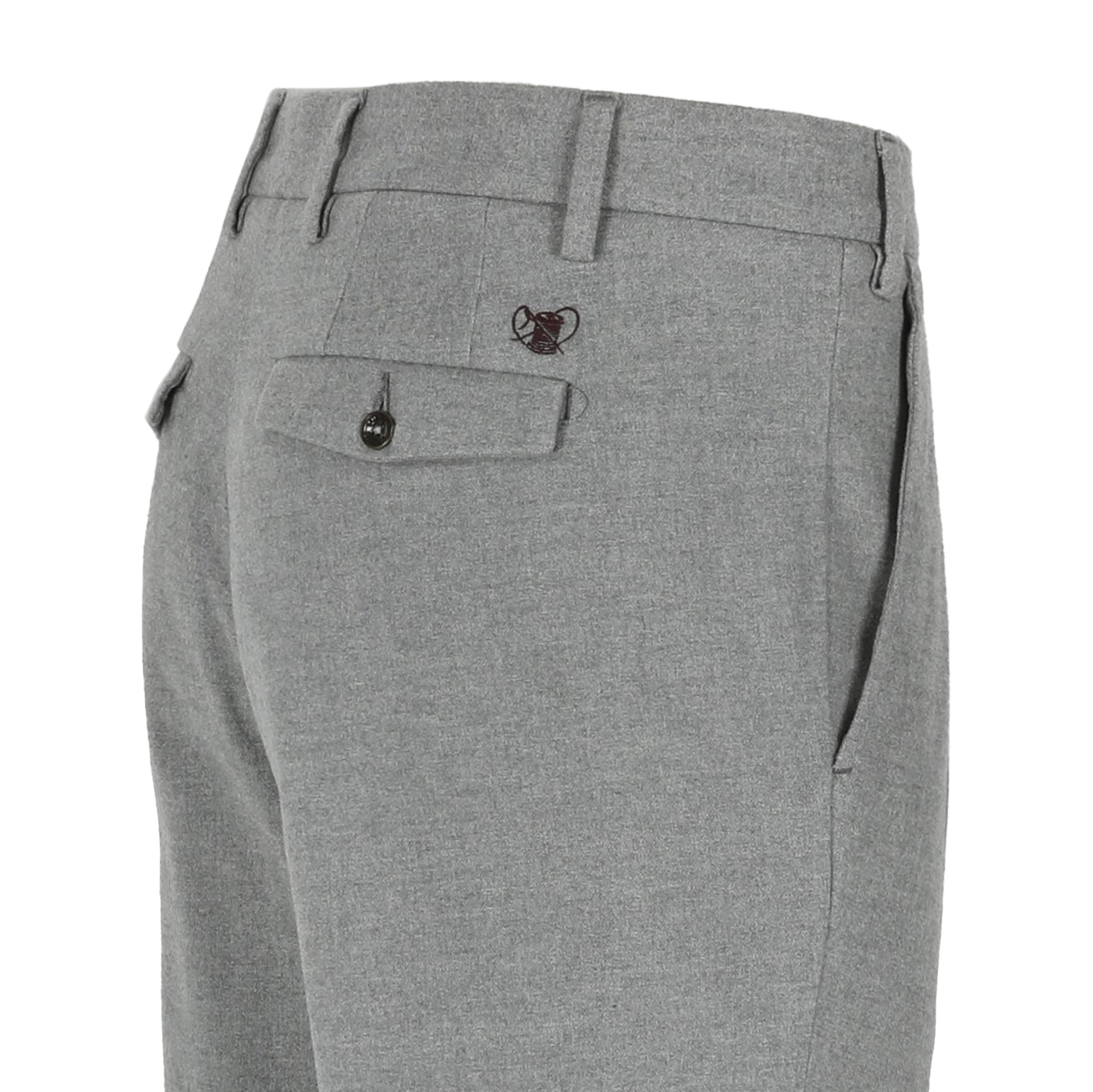 Light grey slim fit trousers Atelier Noterman - ATN05-A90 1937/725