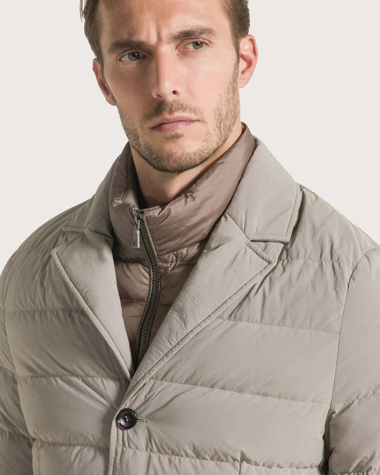 Taupe outdoor jacket Seventy -CS1576/044