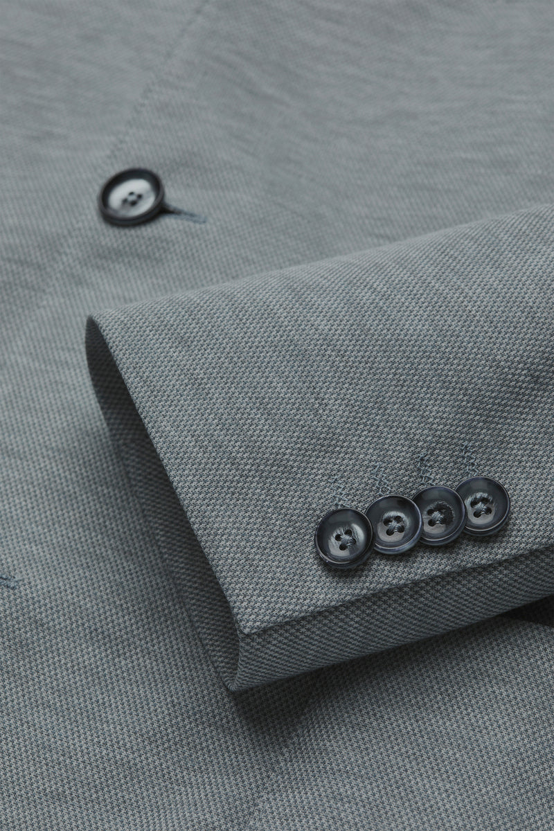 Blue grey modern fit jacket Digel - 1162006/26