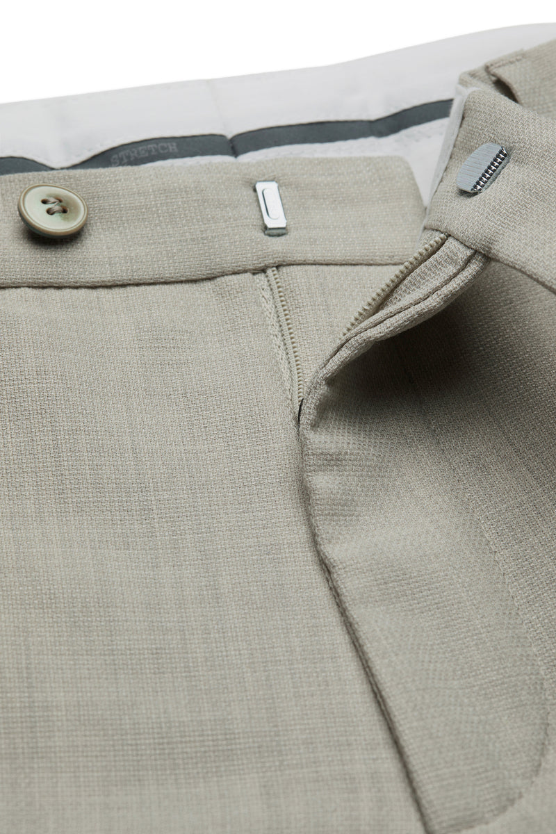 Beige slim fit kostuum Digel - 1009390/76