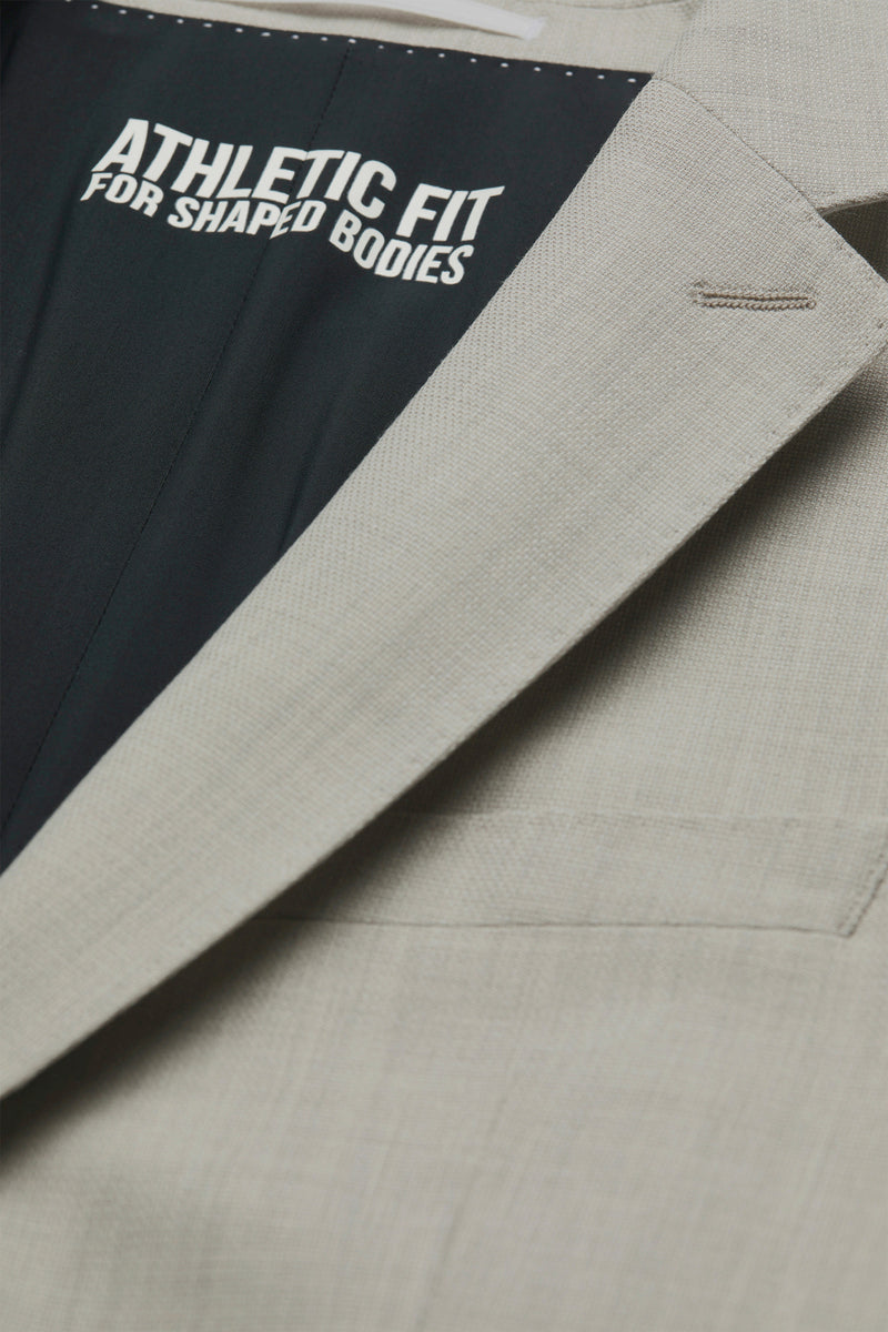 Beige slim fit kostuum Digel - 1009390/76