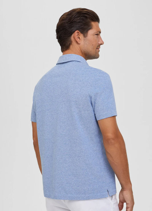 Blauw regular fit polo Façonnable - FM540465/559