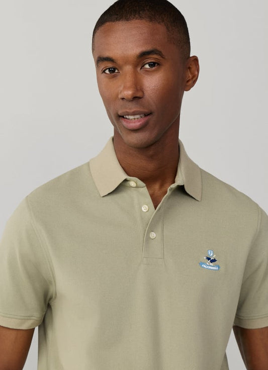 Olive cotton regular fit Birdie polo Façonnable - FM540497/703