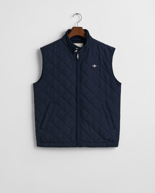 Navy light padded bodywarmer Gant - 7006341/433