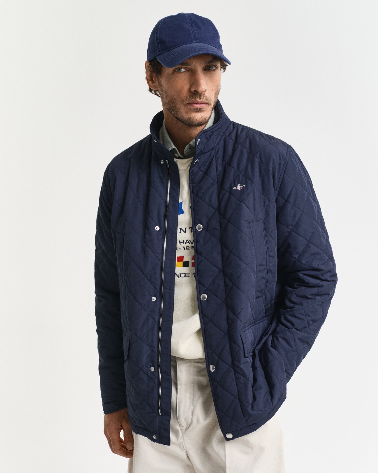 Navy outdoor jacket Gant - 7006497/433