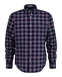 Red checkered cotton regular fit shirt Gant - 3230177/409