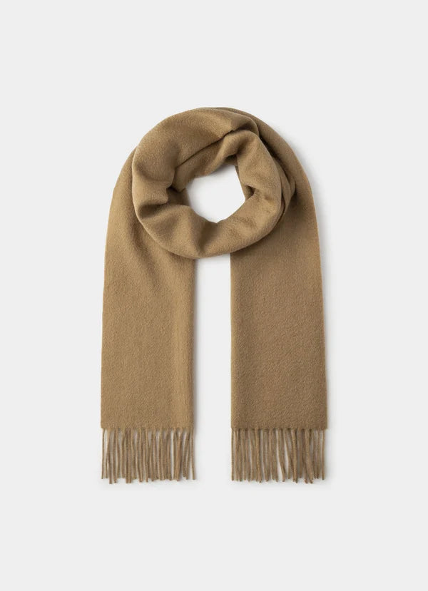 Camel cashmere scarf Hackett - HM0400028/855