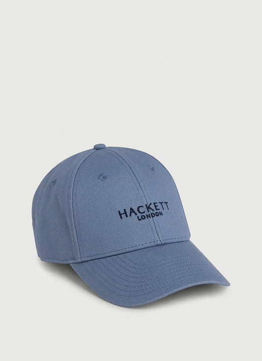 Blauwe katoenen pet Hackett - HM042147/564