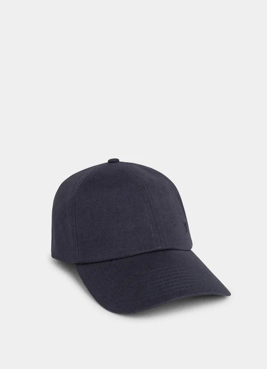 Navy linnen baseball cap Hackett - HM042647/582