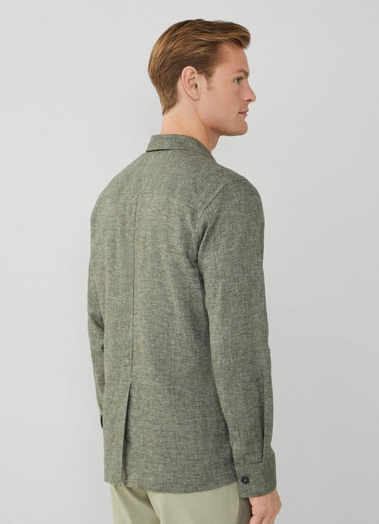 Groen overhemd Hackett - HM309857/665