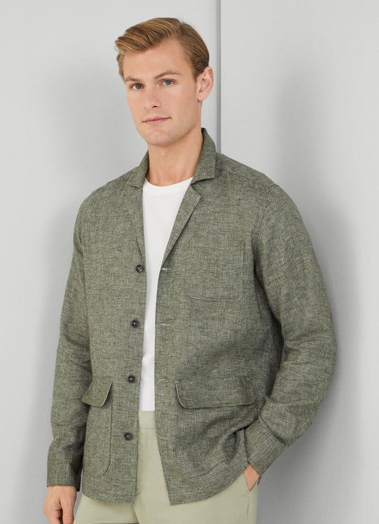 Green overshirt Hackett - HM309857/665