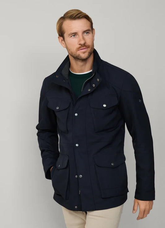 Navy outdoor jacket Hackett - HM4000043/582