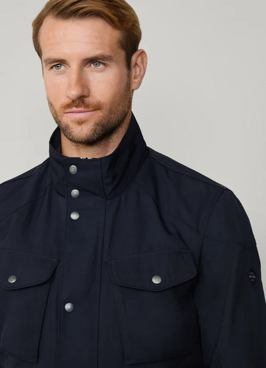 Navy outdoor jacket Hackett - HM4000043/582