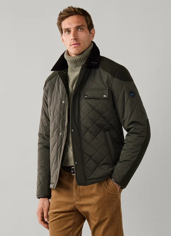 Khaki korte blouson Hackett - HM4000222/728
